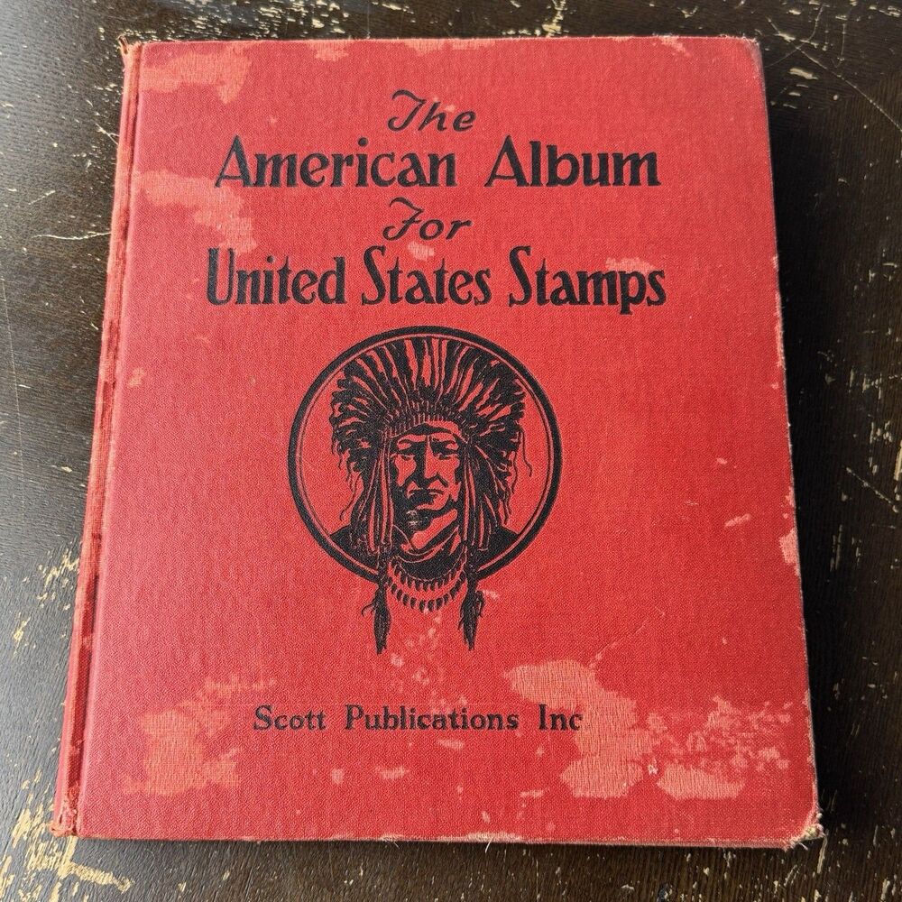 The American Album For United States Stamps Scott 1946 Includes Some Stamps